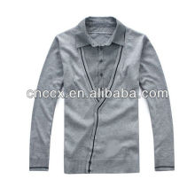 13STC5430 gentlemen pullover shirt collar sweater